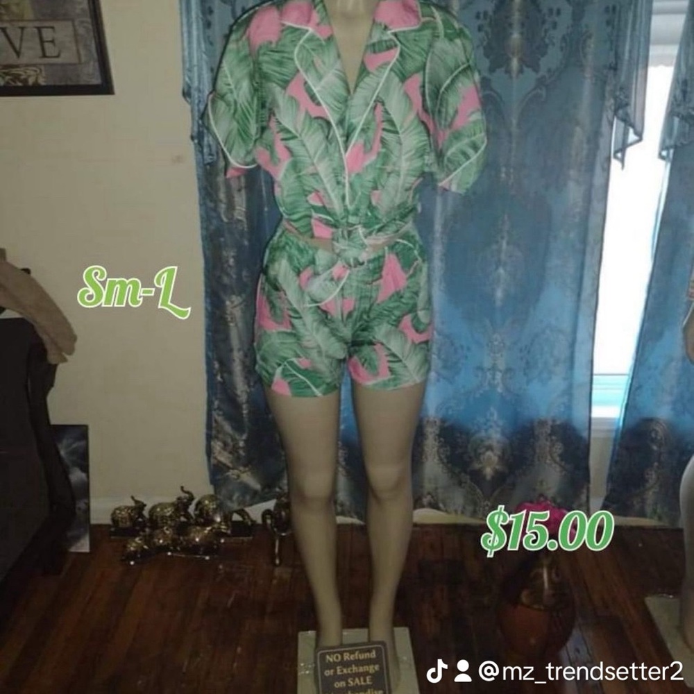 2 Piece Hawaii Short Sets.